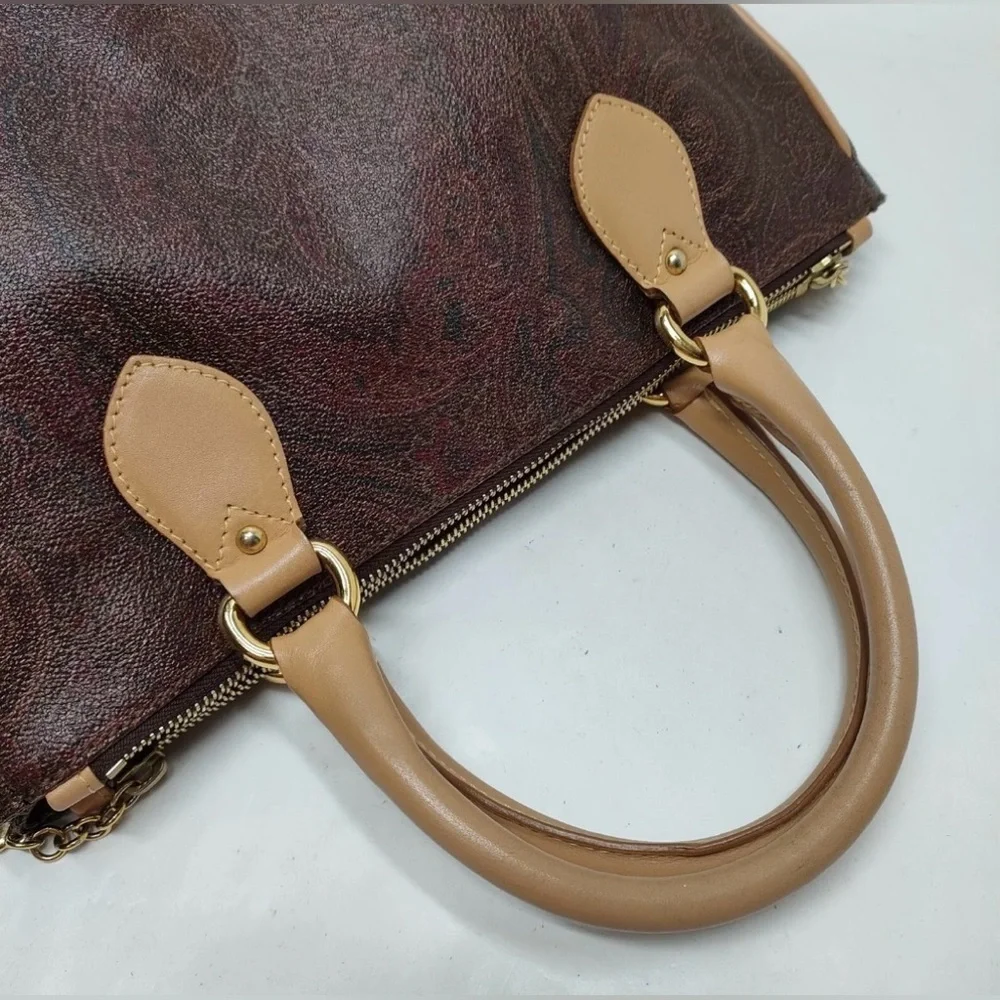 Etro‎ Paisley Boston Handbag